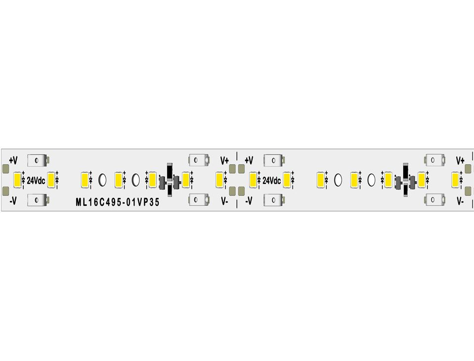SAMSUNG/OSRAM 2835 LEDBAR-50CM-70LED/M-24VDC CEM1 PCB