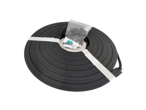 16X16MM, 4000K, IP67, 16W, SİYAH PCB NEON ESNEK ŞERİT LED 24V
