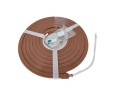 16X16MM, 3000K, IP67, 16W, KAHVERENGİ PCB NEON ESNEK ŞERİT LED, 24V