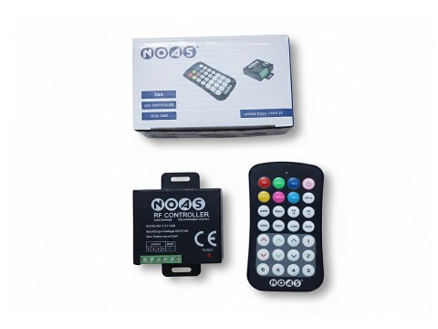 Noas 24 Amper RF Rgb Şerit Led Kumanda YL27-2400