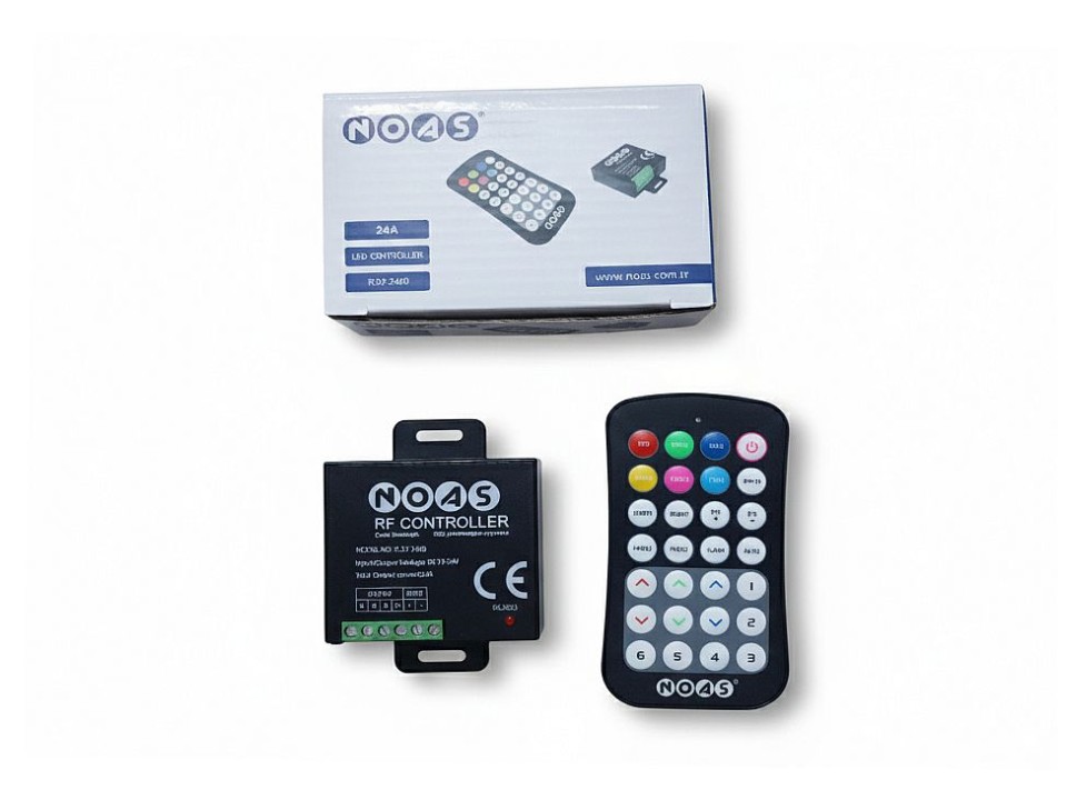 Noas 24 Amper RF Rgb Şerit Led Kumanda YL27-2400